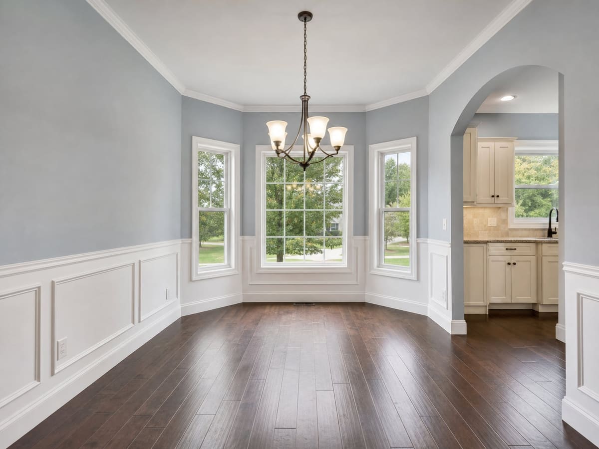 Empty dining room